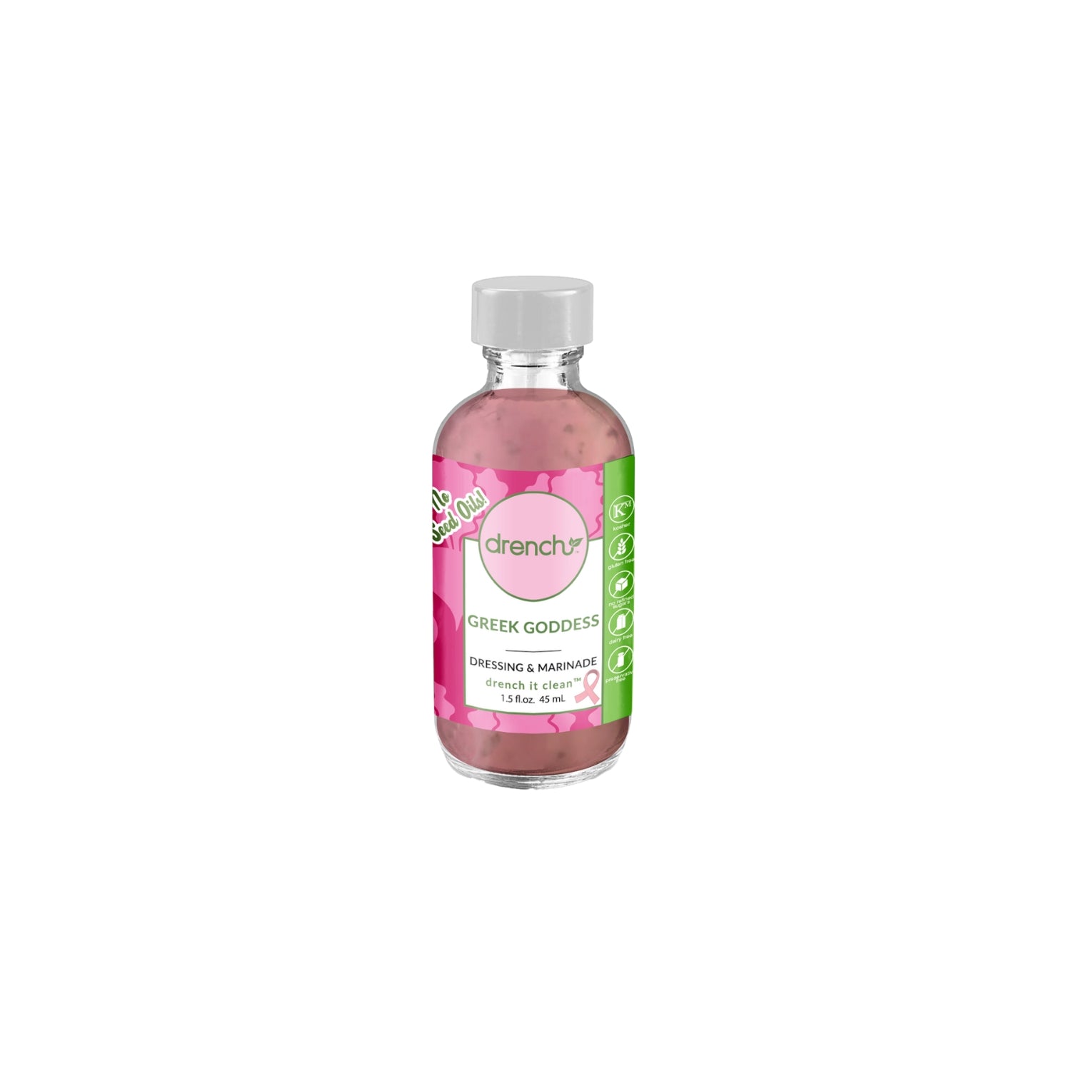 pink goddess dressing Creamy Pink Hibiscus Salad Dressing
