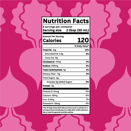 Nutrition facts label for Greek Goddess by Drench It Clean, showing ingredients and nutritional information.